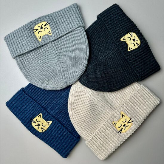 Ziemas cepure Kaķis siltā